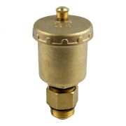 Воздухоотводчик 5001 латунь Ду 15 Ру10 НР с отсечным клапаном авт Aquasfera 5001-01