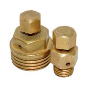 Воздухоотводчик ВО-1,0 латунь G1/2-В Ру10 НР Цветлит