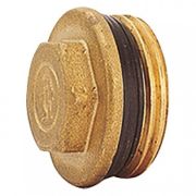 Пробка латунь R592D Ду 3/4