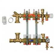 Модуль коллекторный латунь R557F Ду 1«x3/4»E/2 Giacomini R557FY102