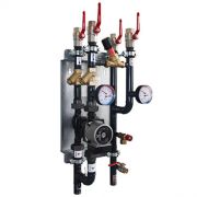 Узел насосный обвязки котла DSM-BPU с насосом 2xUPS 25-60 Danfoss 004F5877