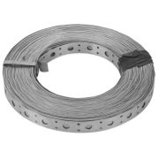 Лента бандажная стальная ЛС-1 19х0,9х30 перфорированная ROCKWOOL