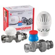 Комплект термостатический R470A жид/нап хром Ду 15 Ру10 М16хR1/2