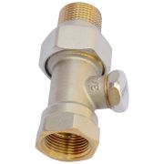 Клапан запорный RLV-S для двухтр Ду 20 прям Danfoss 003L0126