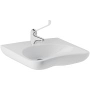 Умывальник хирургический 65 белый 1 отверстие б/комплекта 650x580x230 Rosa (Кировская керамика)