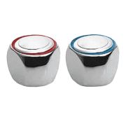 Комплект маховиков для смесителя пластик Супер комплект 2шт блистер Центр Сантехники (Подольск)