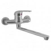 Смеситель для мойки одноручный ЦС-СМ 294-2 Престиж М-42 плоский L=300 Центр Сантехники (Подольск)